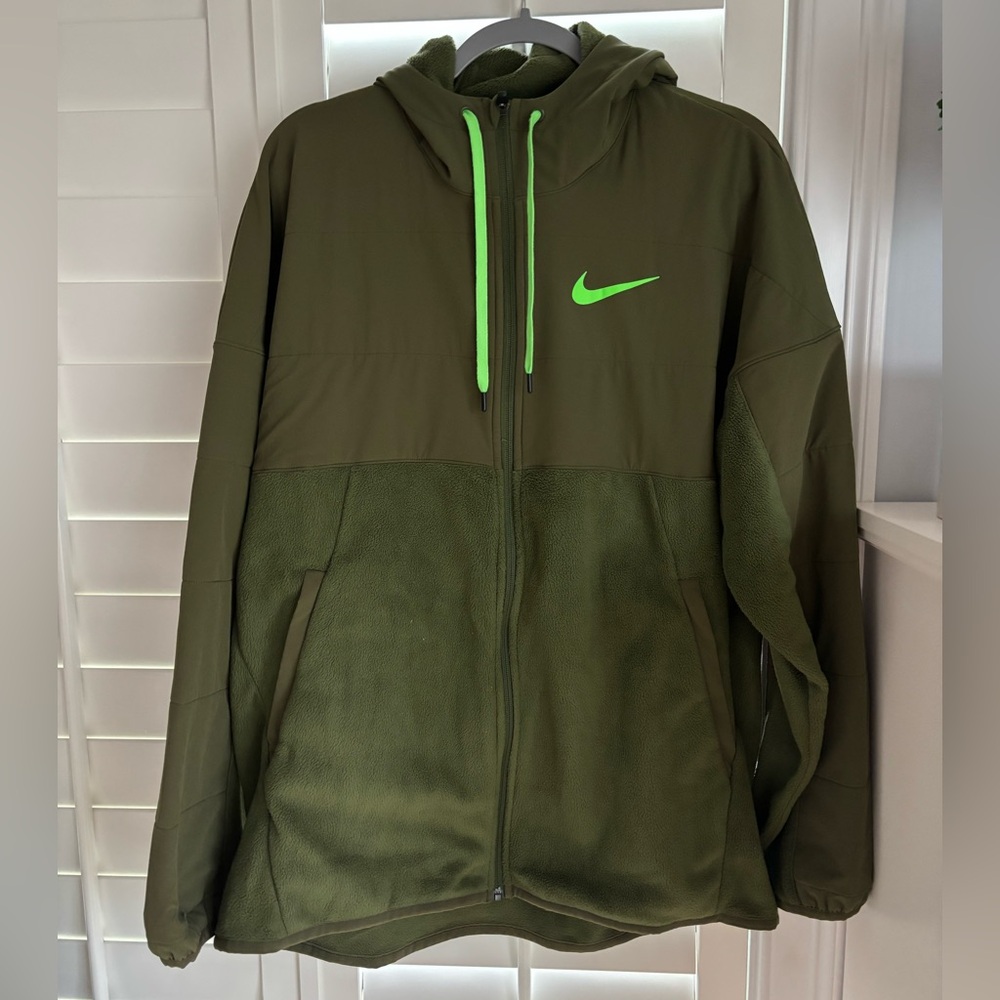 Nike Men's Dark Green Performance Jacket